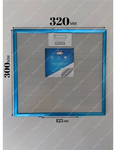 Beko: ADE 93640 S YATIK 90 cm. | 320x300 mm | Aspiratör & Davlumbaz Tel Yağ Filtresi | Model: 9197062313 - 1006966 | 32x30 cm